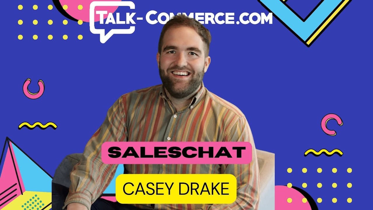 headshot image of Casey Drake for the TalkCommerce podcast with Endear