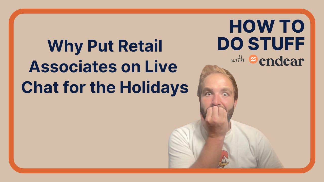 youtube video thumbnail: Why Put Retail Associates on Live Chat During the Holidays