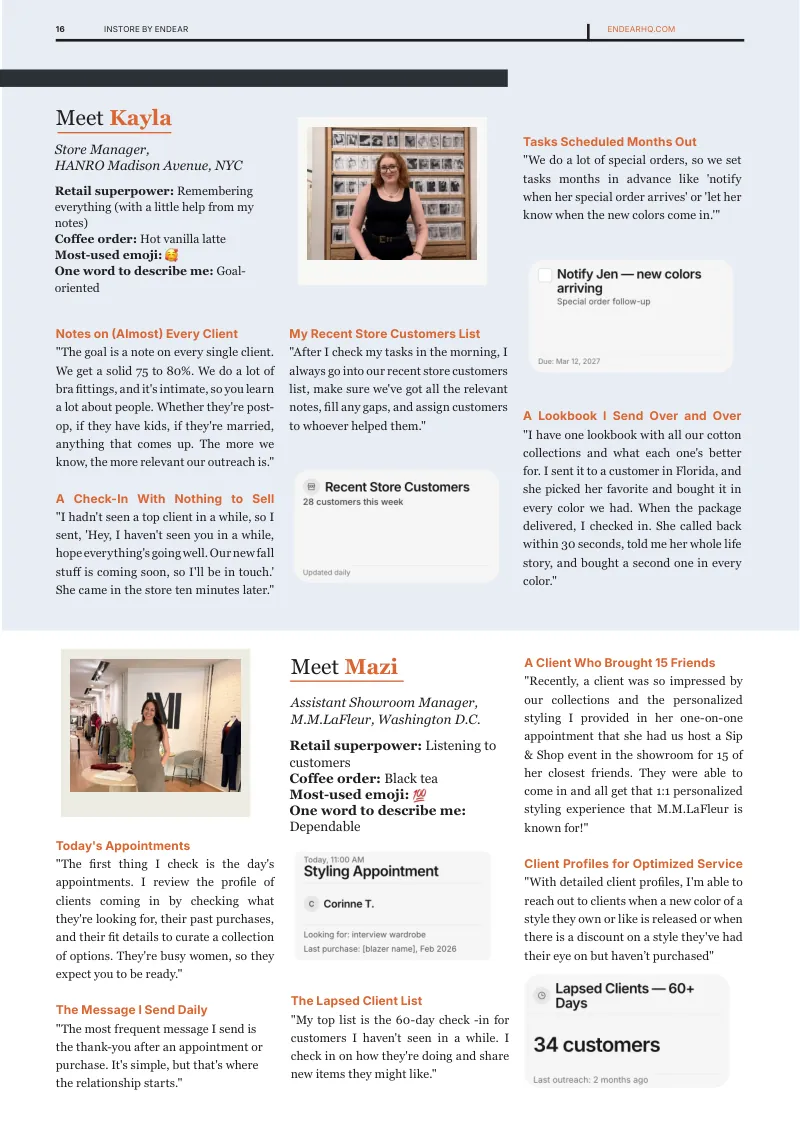 Meet Kayla — HANRO Madison Avenue. Page 17 of 28.